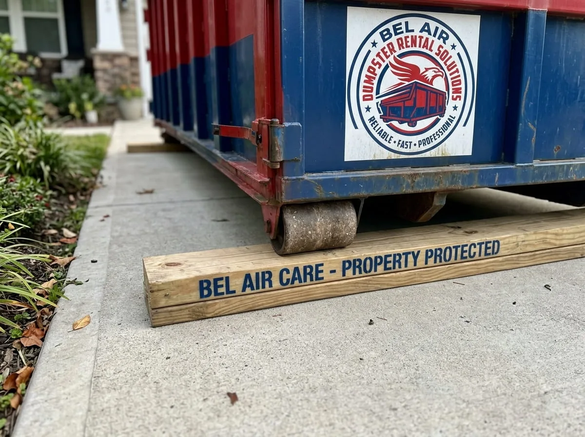 Same-day roll-off dumpster delivery in Pylesville, MD